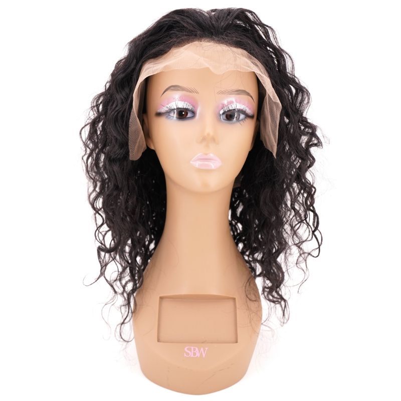 13x4 Messy Curl Transparent Lace Front Wig - Private Label Wholesale product image