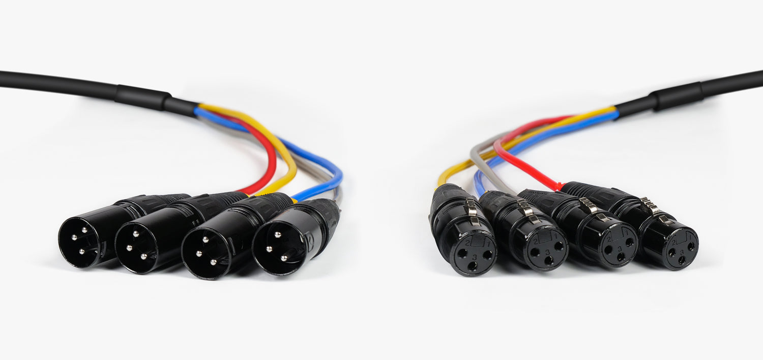 XLR Cables Connector Display 