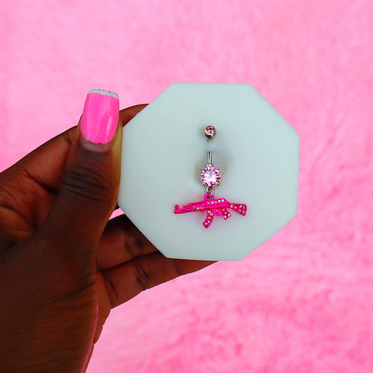 Ak 47 Belly Ring – MISS BADDIE BOUTIQUE