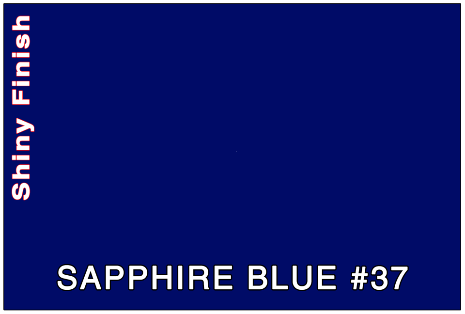COLOR SAMPLE - 3M SAPPHIRE BLUE #37 (SBL) | Graphic Express Automotive ...