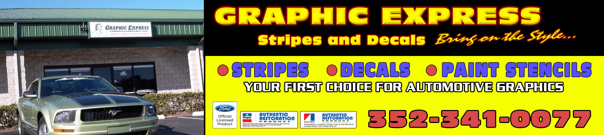 Graphic Express Stripes and Decals