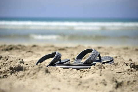 Stocking Stuffer Ideas For Men Sandals on the beach