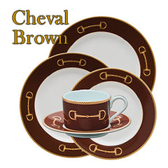 Cheval Brown Dinnerware