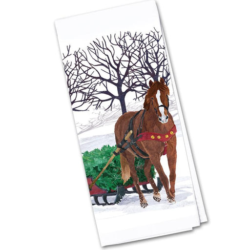 Summer Munch Horse Cotton Kitchen Towels - Set of 2 — Horse and Hound  Gallery