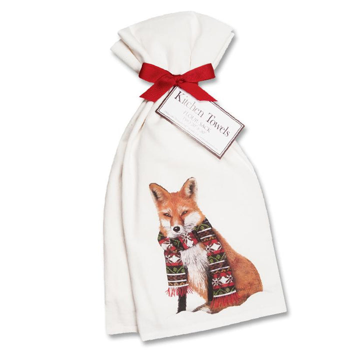 fox kitchen towels