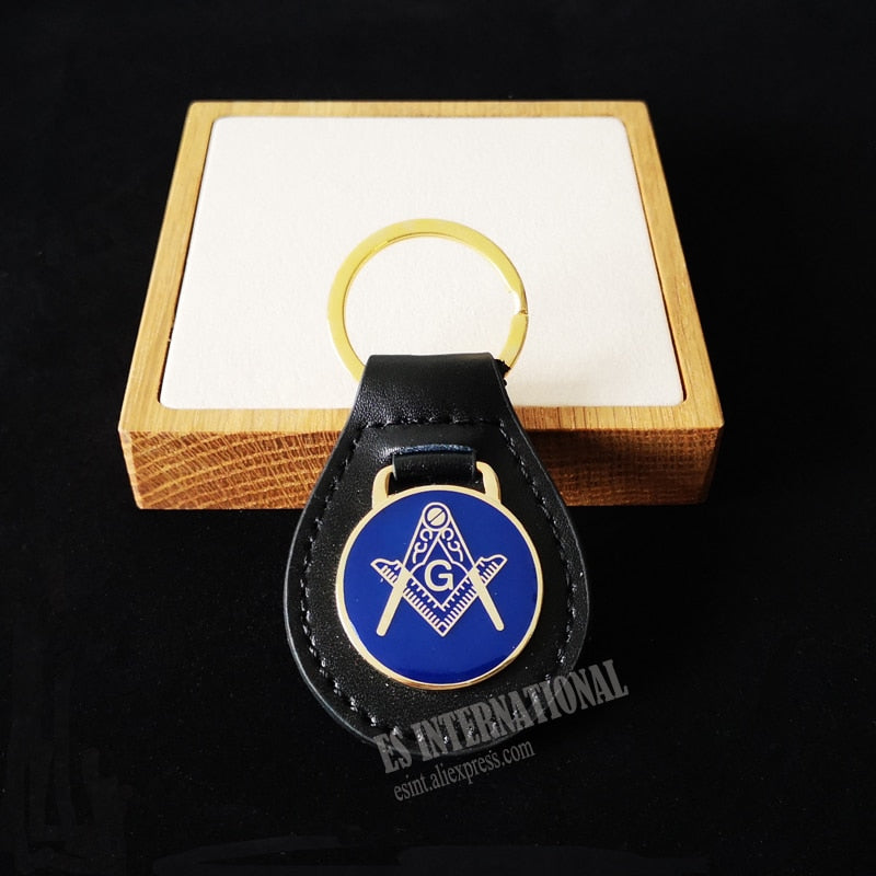 Masonic Key Chain Blue 