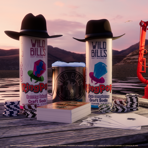 Wild Bill's Ring Pop Craft Soda Limited Edition