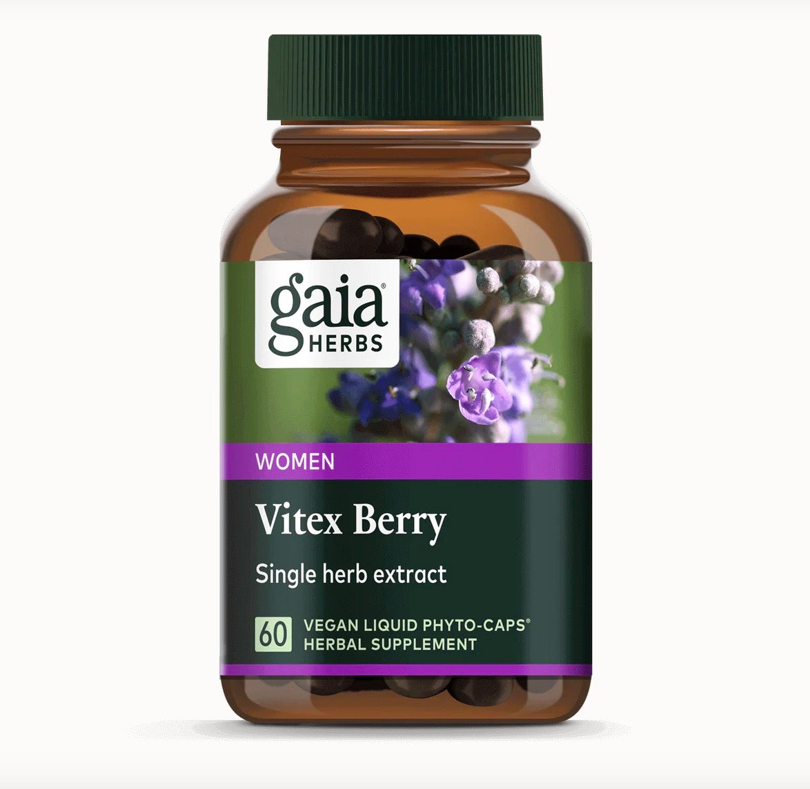 Photo and link of Gaia Herbs Vitex Berry