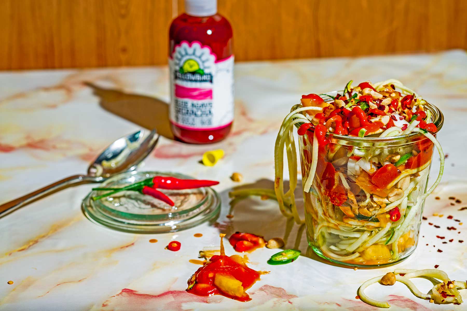 Yellowbird Sriracha Zucchini Salad
