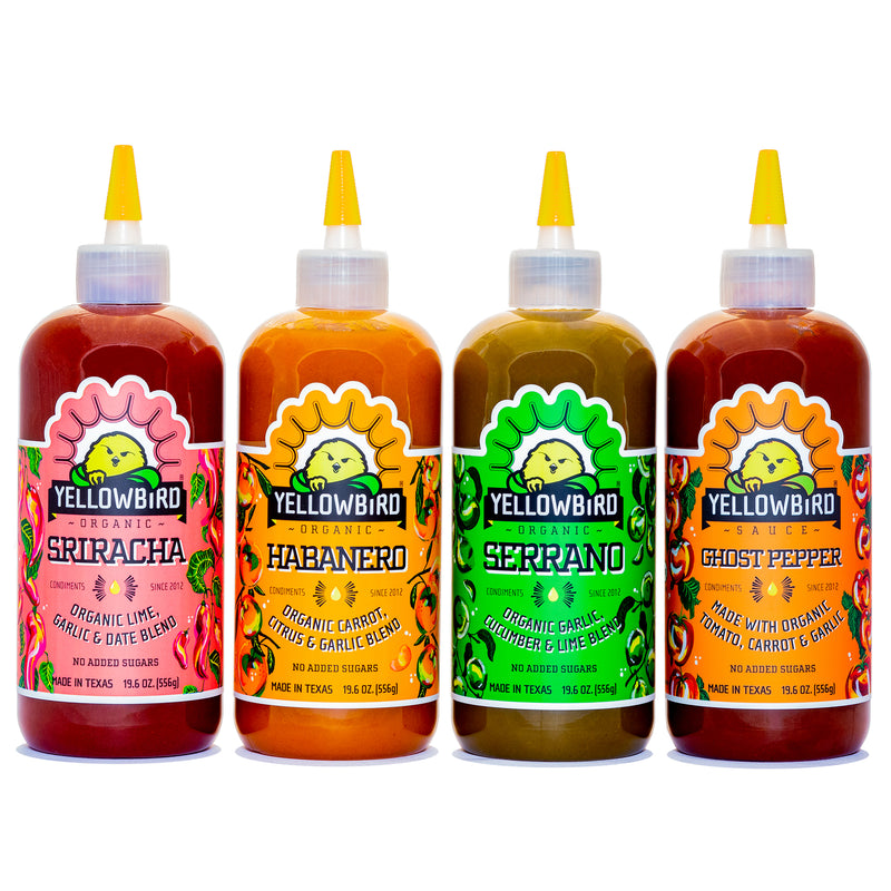 Original Blue Agave Sriracha Multipacks - Yellowbird Foods