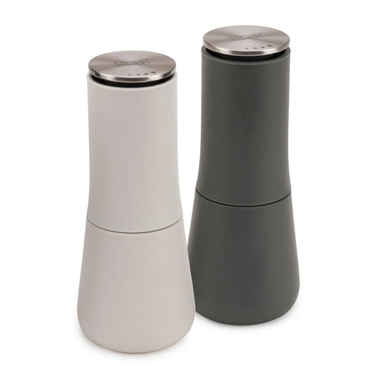 Robert Welch - Drift Salt & Pepper Shakers with Walnut Base