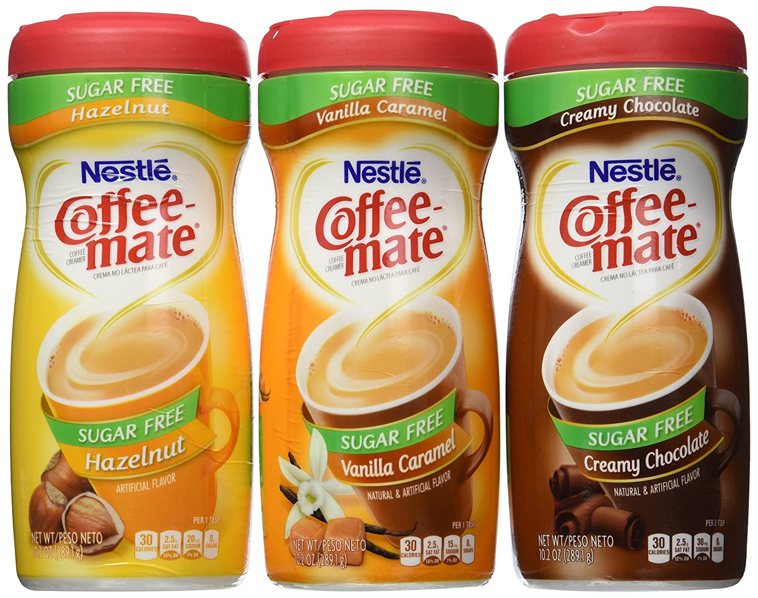 Nestle Coffee mate Chocolate Creme Sugar Free Powder Coffee Creamer, 10.2  oz 