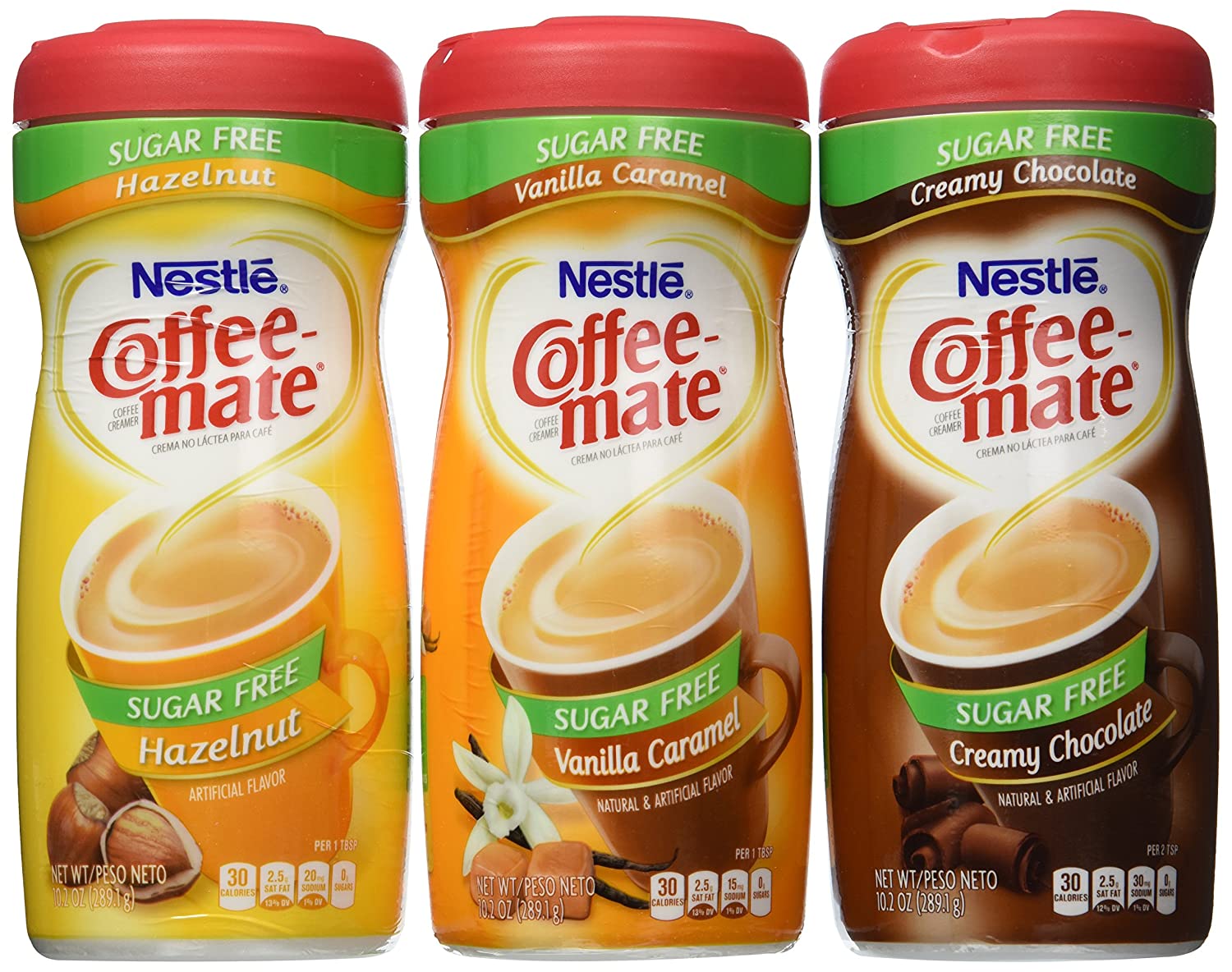 Coffee Mate Sugar Free Coffee Powdered Creamer Variety Pack With