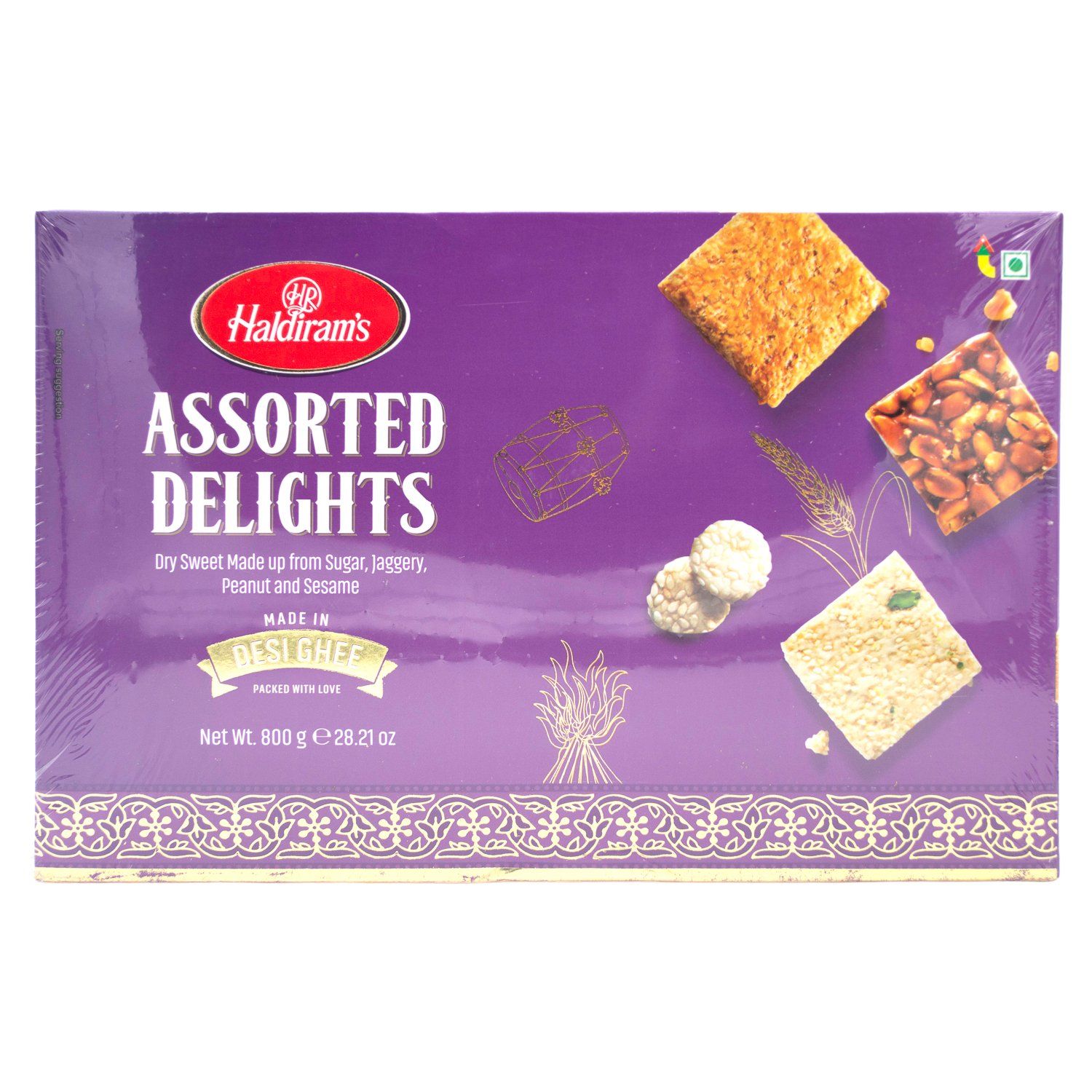 Amazon.com : Haldiram's Nagpur Heavenly Delight Diwali Gift Box with Large  Diya + Free Diwali Greeting : Grocery & Gourmet Food
