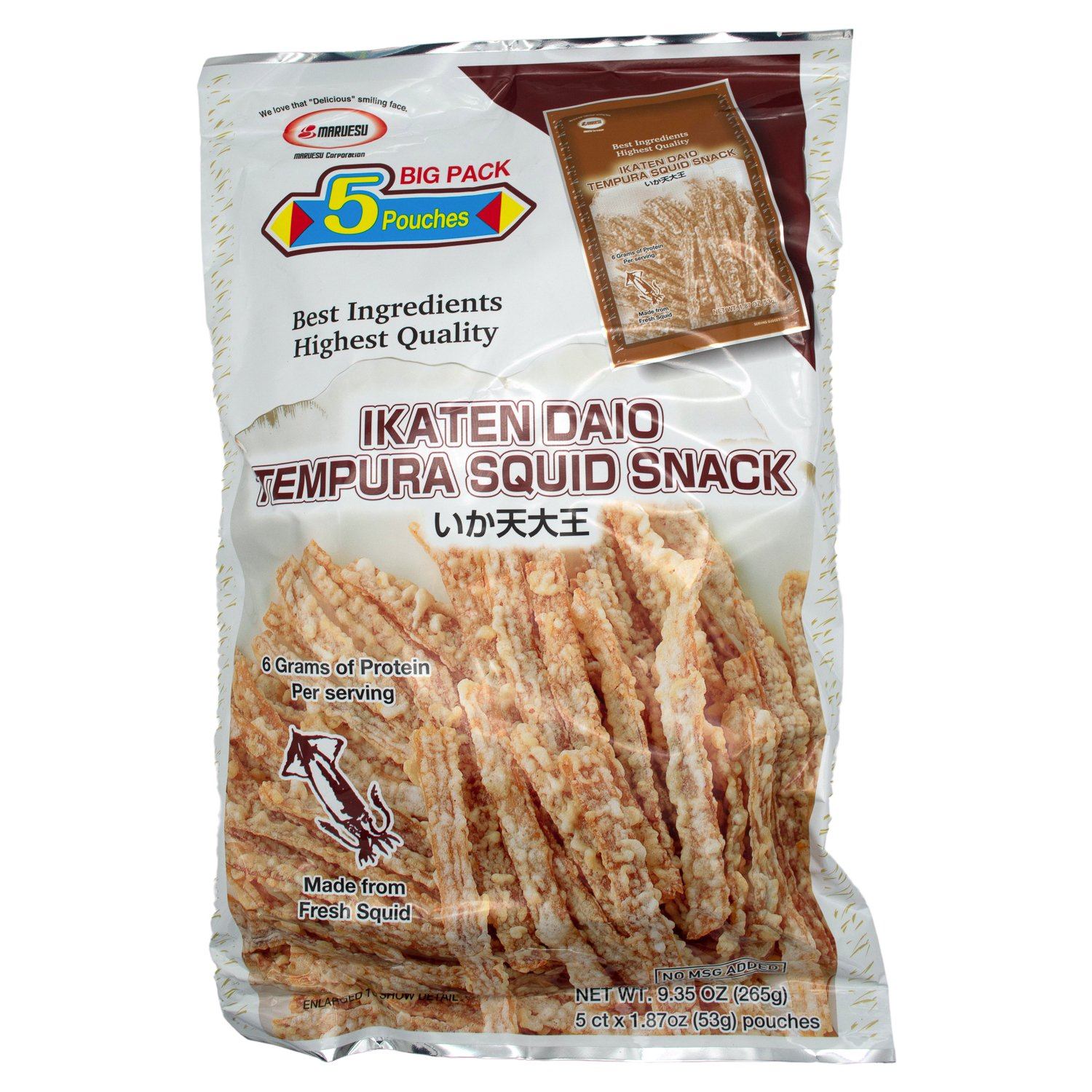 Ikaten Daio Tempura Squid Snack Snackathon Foods