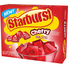 pink starburst gelatin