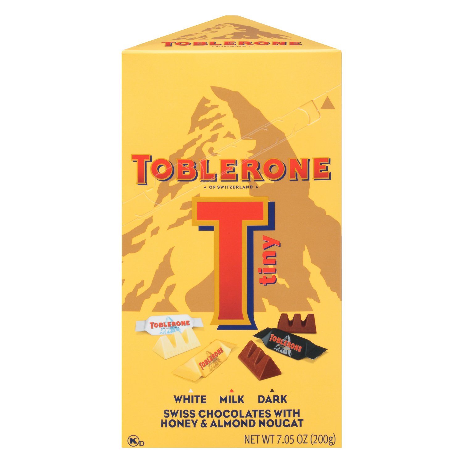 Toblerone Swiss White Chocolate with Honey & Almond Nougat