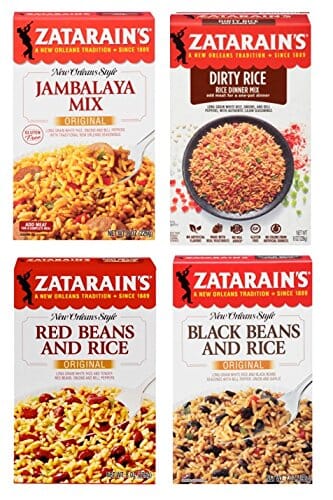 Zatarain's Black Beans & Rice Rice Dinner Mix, 7 Oz (Pack of 8), 8