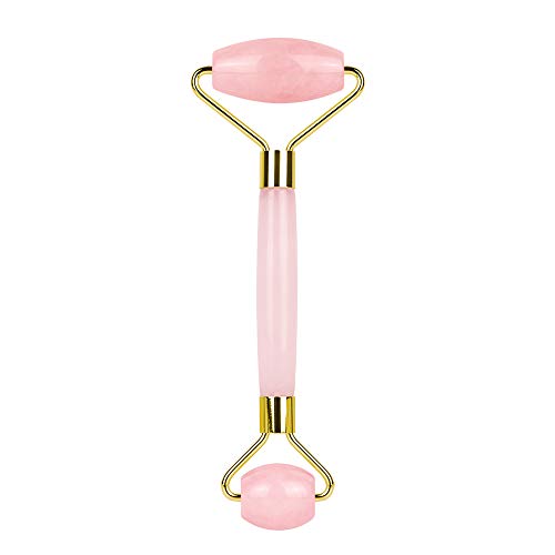 Movalues Rose Quartz Roller Jade Roller For Face Real Natural Rose Ninthavenue Europe