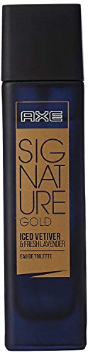 axe signature gold iced vetiver & fresh lavender perfume