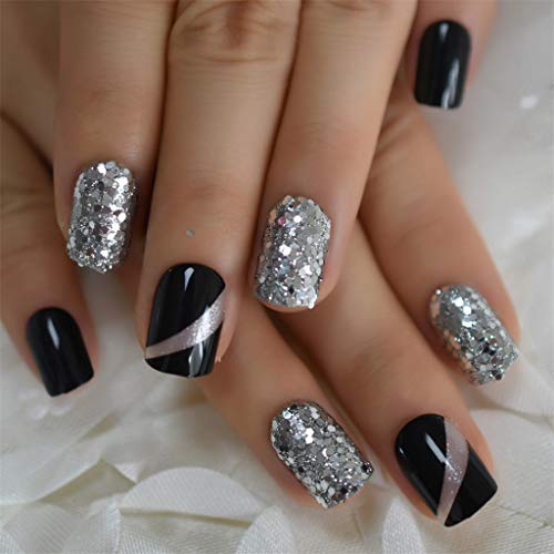 Lady Acrylic Style Coffin Nails Ballerina Artificial False Half Tips Ninthavenue Europe