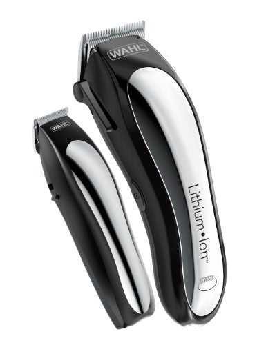 wahl clipper lithium ion cordless haircutting & trimming combo kit