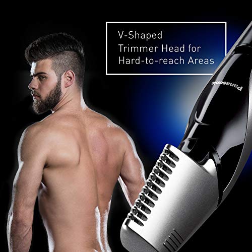 panasonic men's cordless electric body trimmer