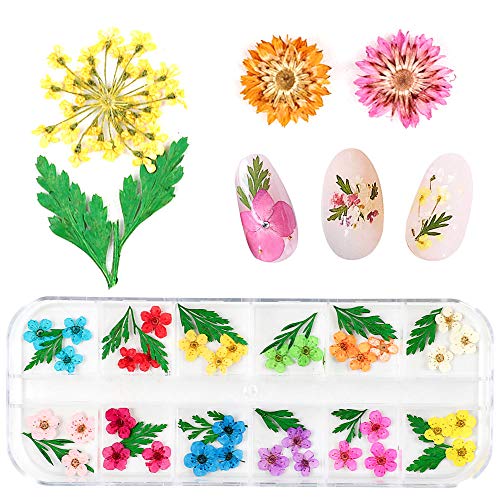 Limglim 120pcs Nail Dried Flowers Resin Accessories 3d Nail Art Suppli Ninthavenue Europe