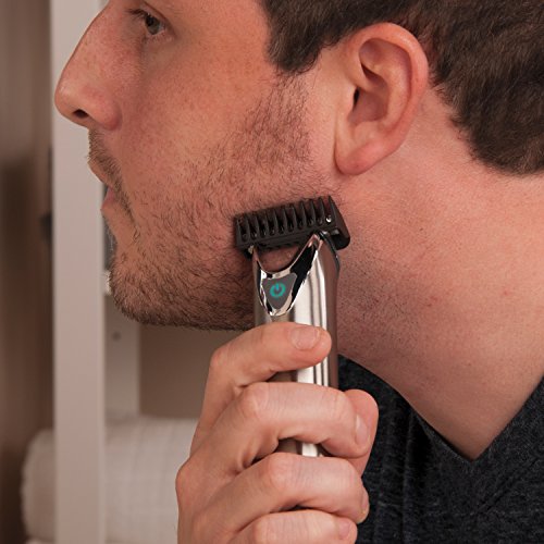 wahl stainless steel lithium ion trimmer for men