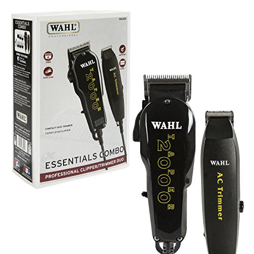 wahl deluxe chrome pro clipper and trimmer kit model 79402