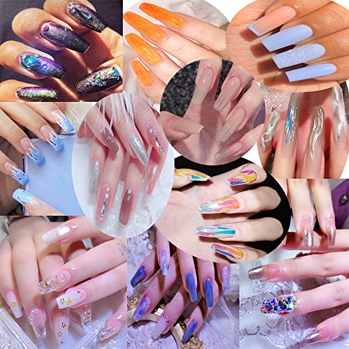 Nail Tips Acrylic Coffin Nails 500pcs Natural Lady French Acrylic Sty Ninthavenue Europe