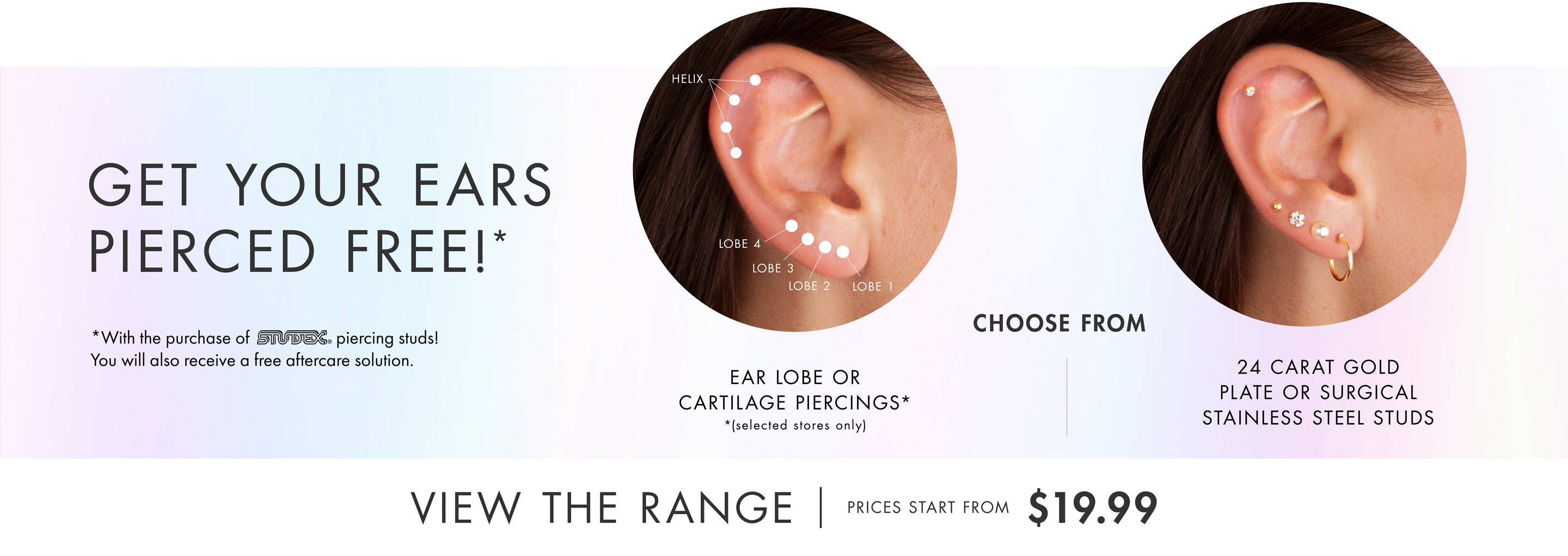 Ear Piercing Guide Lovisa Jewelry Lovisa