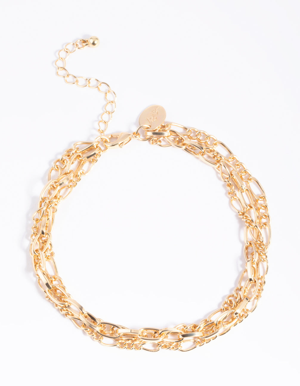 & Gold Lovisa In - Gold, Silver Anklets Rose Tones