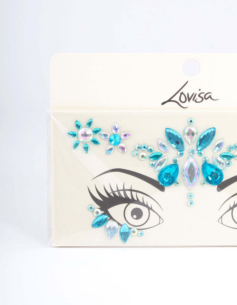 Colourful Statement Face Jewels - Lovisa