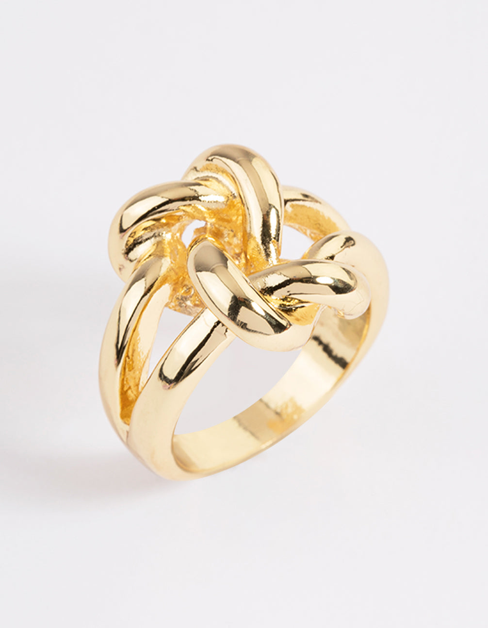 90s Green & Gold Plastic Ring - Lovisa