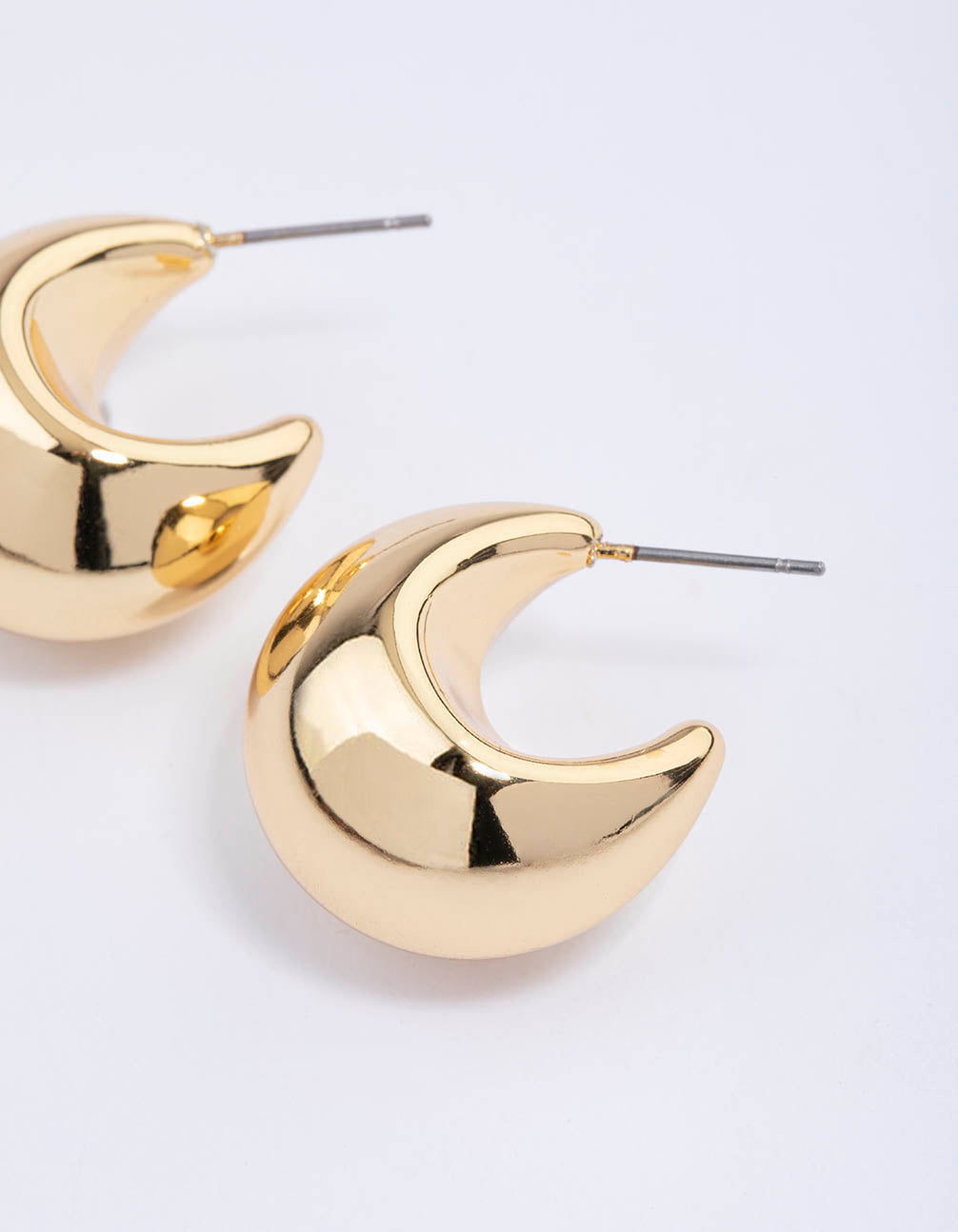 Gold Irregular Claw Earrings & Polishing Set - Lovisa