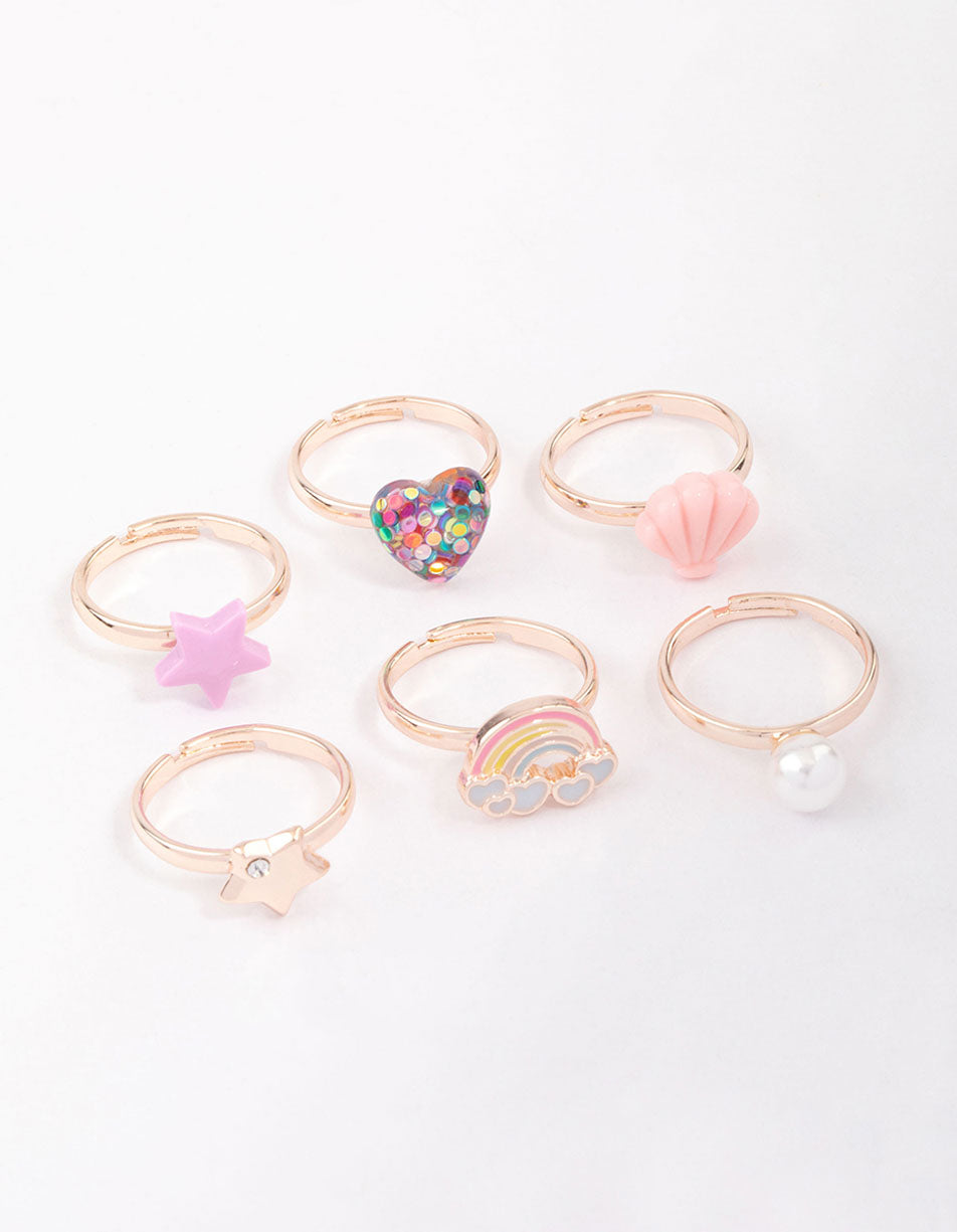 Amazon.com: OSDUE 24 PCS Little Girls Jewelry Rings, Adjustable,  Duplicate-Free Boxed Play Rings for Kids, Girls Pretend Play and Dress Up  Rings for Girls 3-12 Years Old Easter Birthday Holiday Gifts :