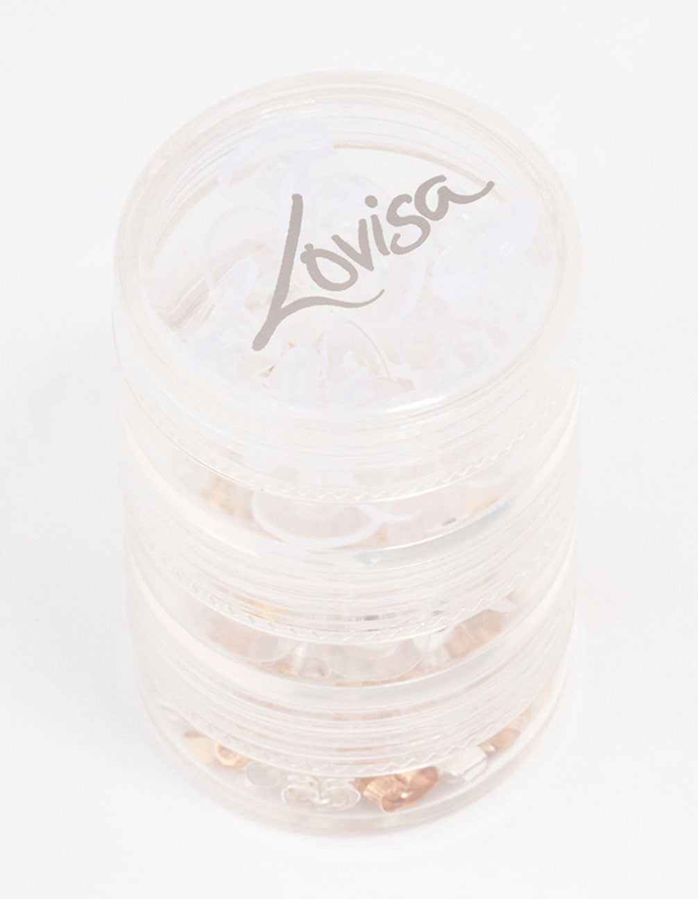 Lovisa Clear Silicone Supportive Earring Backs