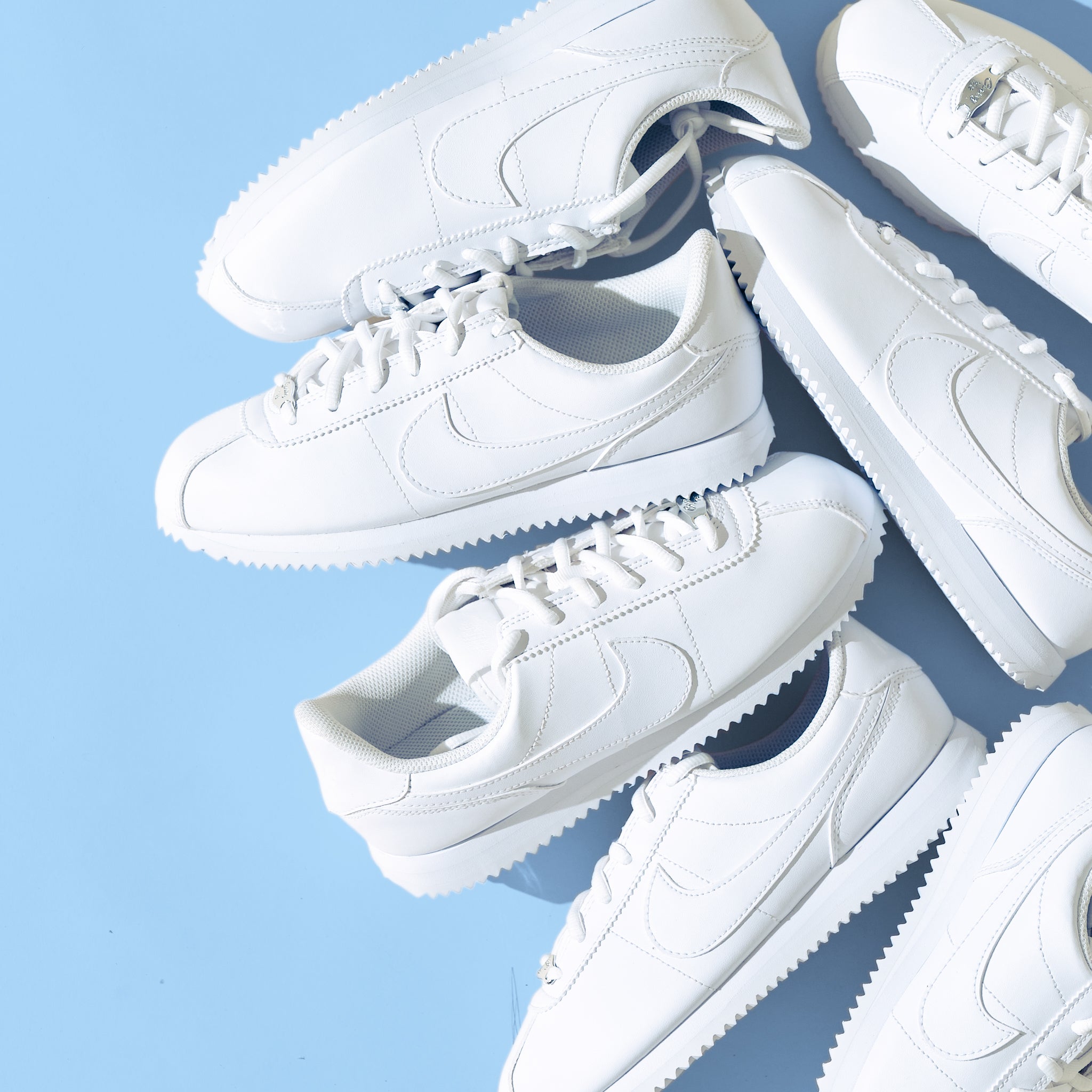 Nike Cortez Basic SL (GS) 'Triple White' – Shoenami Philippines