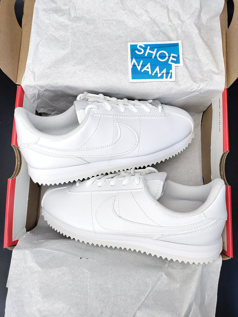 Nike Cortez Basic SL (GS) 'Triple White' –