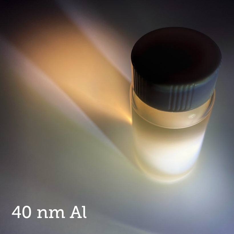 40 nm aluminum