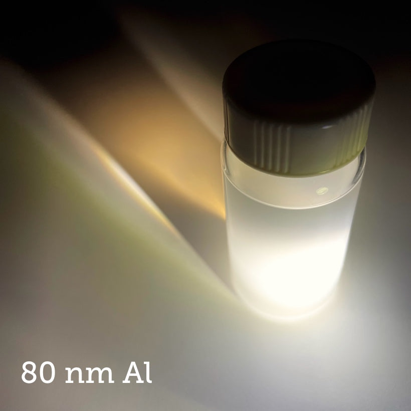 80 nm aluminum