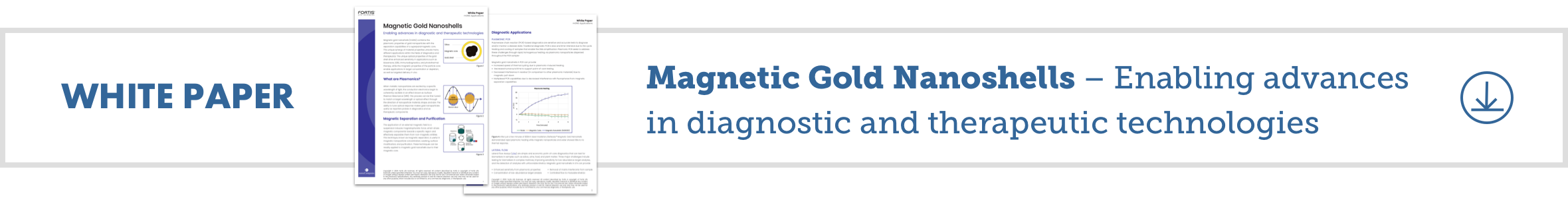 New white paper – Magnetic Gold Nanoshells – Enabling advances in diagnostic and therapeutic technologies