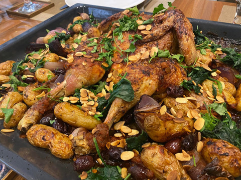 Crazy Sexy Food's Spanish Roast Chicken 