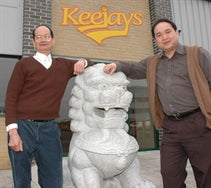 Mr Kee Wah Lee and Sammy Lee, founders of Keejays Ltd