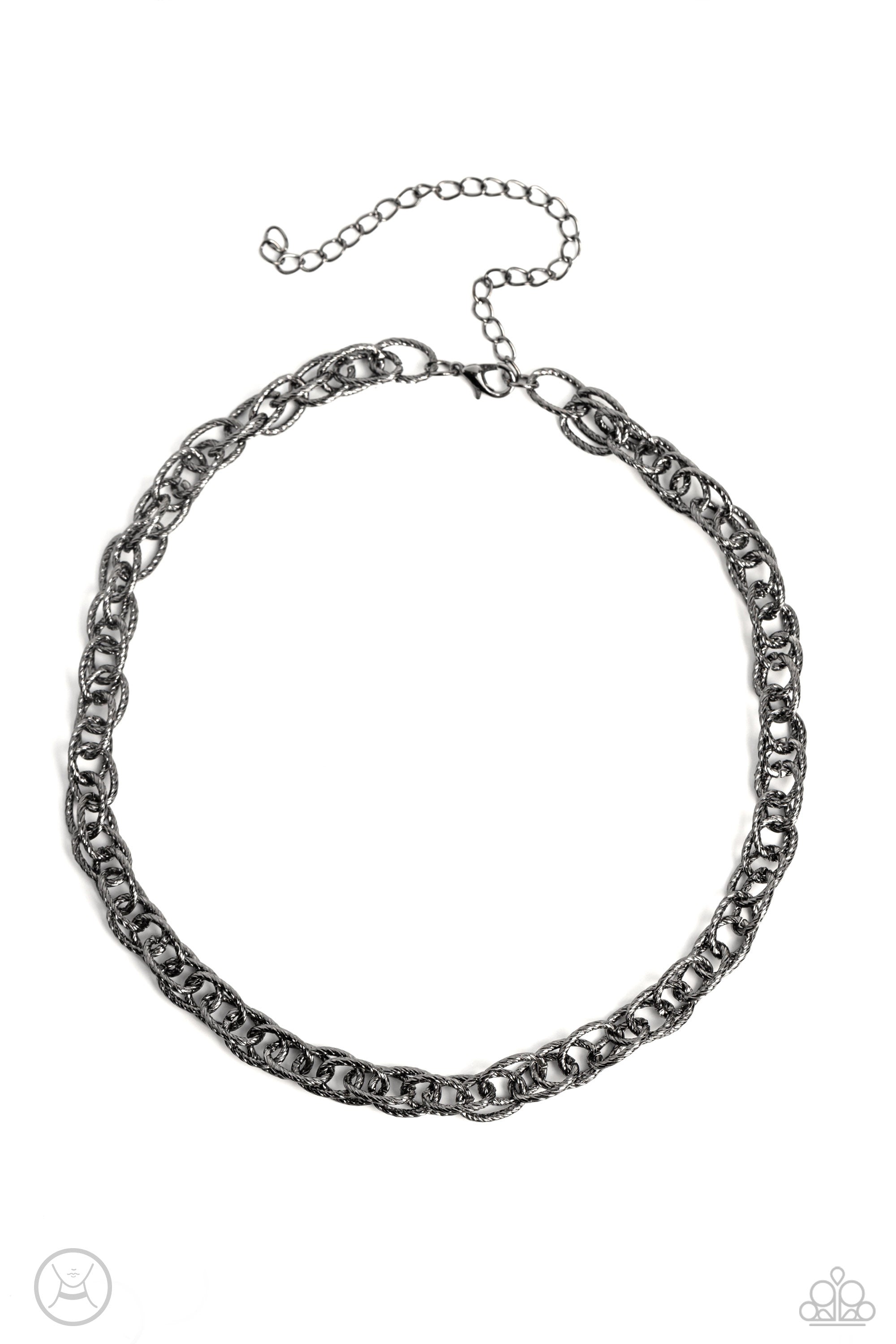 Paparazzi If I Only Had a CHAIN - Black Links Necklace