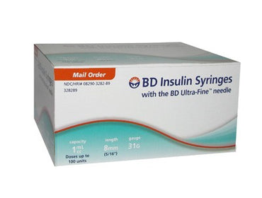 BD INSULIN SYRINGE WITH NEEDLE – IVF Store