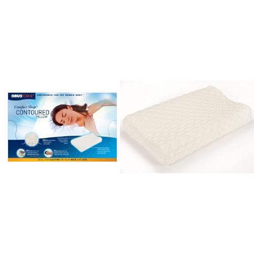 obusforme comfort sleep contoured pillow