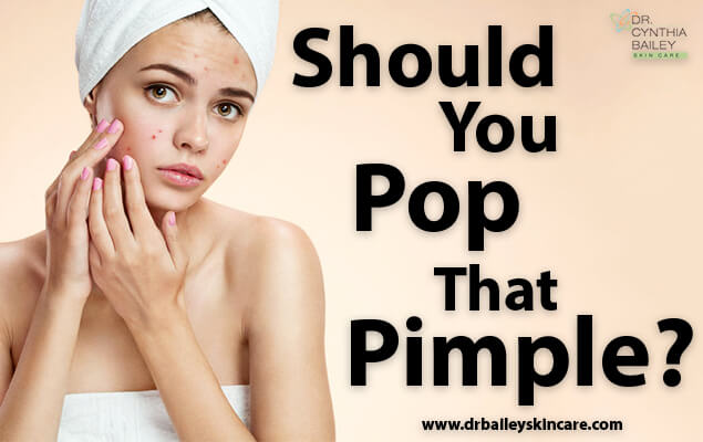 Learn When To Pop That Pimple And When To Leave It Alone