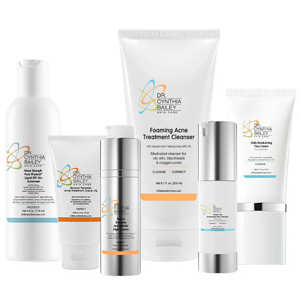 best dermatologist skin care kit for adult acne and antiaging